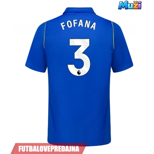 Lacne Muži Futbalové dres Chelsea Wesley Fofana #3 2026-27 Krátky Rukáv - Domáci
